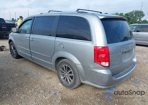 2017 Dodge Grand Caravan Sxt из США, поврежденный, VIN 2C4RDGCGXHR750214